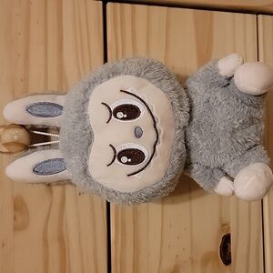 Labubu Plush Toy - Gray